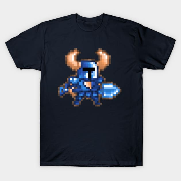 Shovel Knight T-Shirt by TheMeowstache